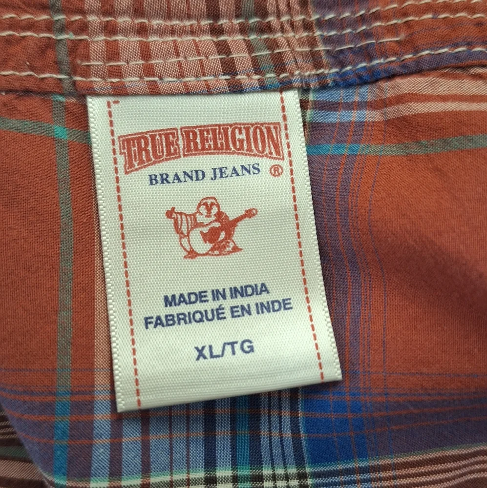 True Religion EUC snap down shirt